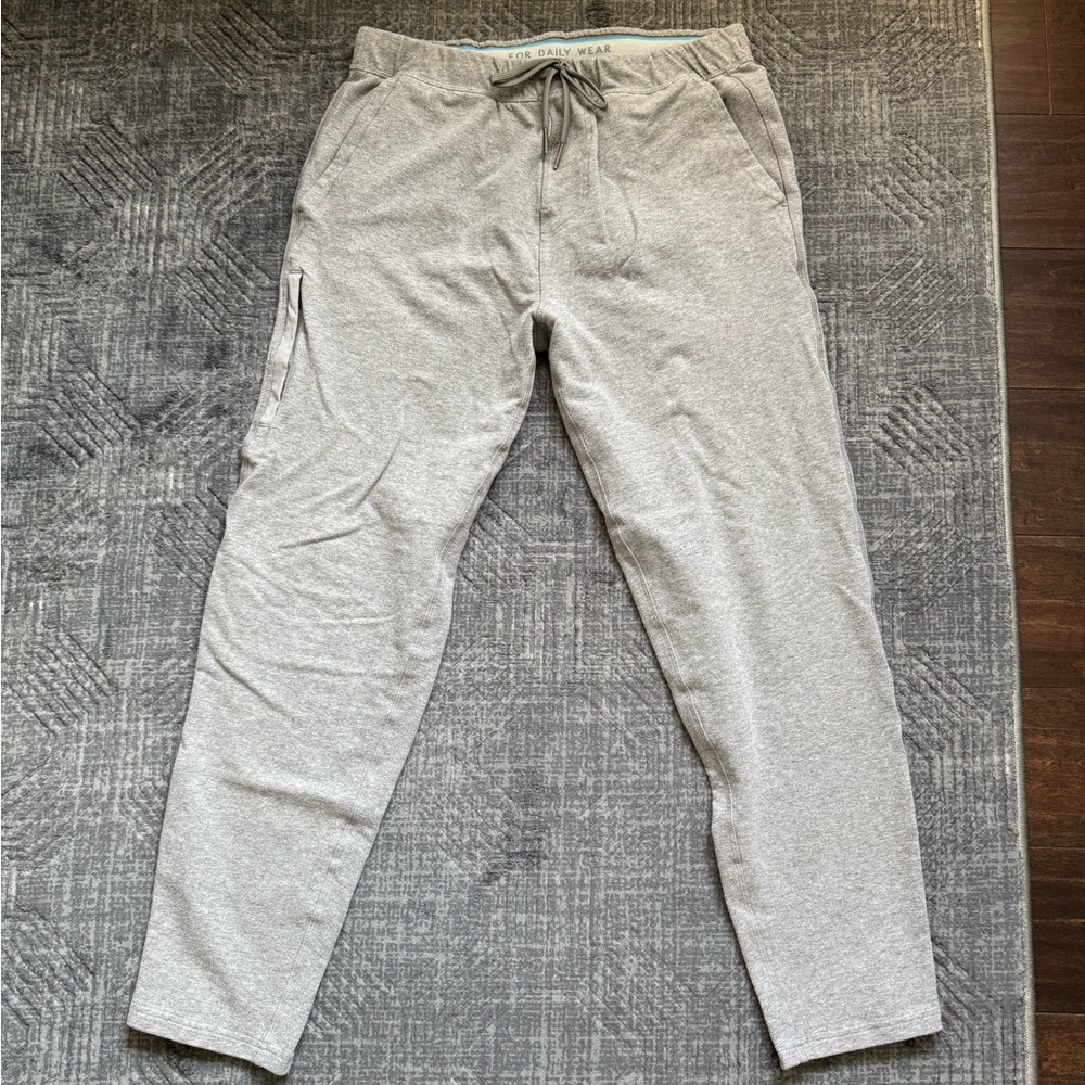 Mack Weldon Daily Wear Jogger pants sweatpants men’s M gray soft